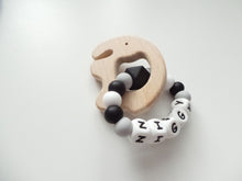 Load image into Gallery viewer, Personalised  Elephant Teething Ring - More colors available
