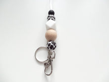 Load image into Gallery viewer, Personalised Engraved Lanyard, Beaded Lanyard
