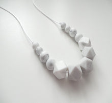 Load image into Gallery viewer, Silicone Marble Teething necklace
