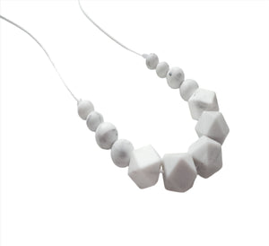 Silicone Marble Teething necklace