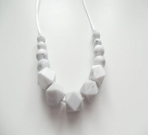 Teething Necklace - Marble 