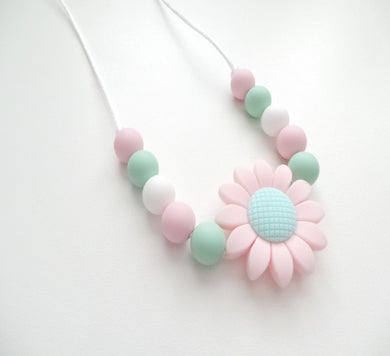 Pink Flower necklace