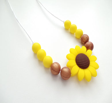 Kids Sunflower necklace