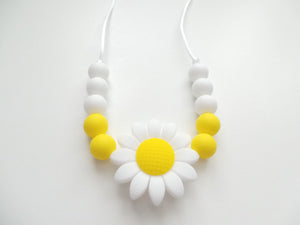 Kids Necklace- Silicone Daisy