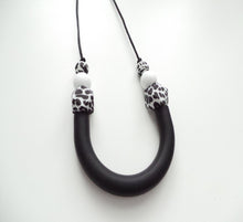 Load image into Gallery viewer, Cow Print Teething necklace
