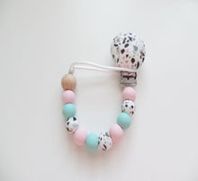 Load image into Gallery viewer, Dummy clip - Pink, Mint &amp; Terrazzo
