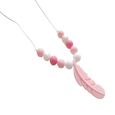Feather Fiddle Necklace