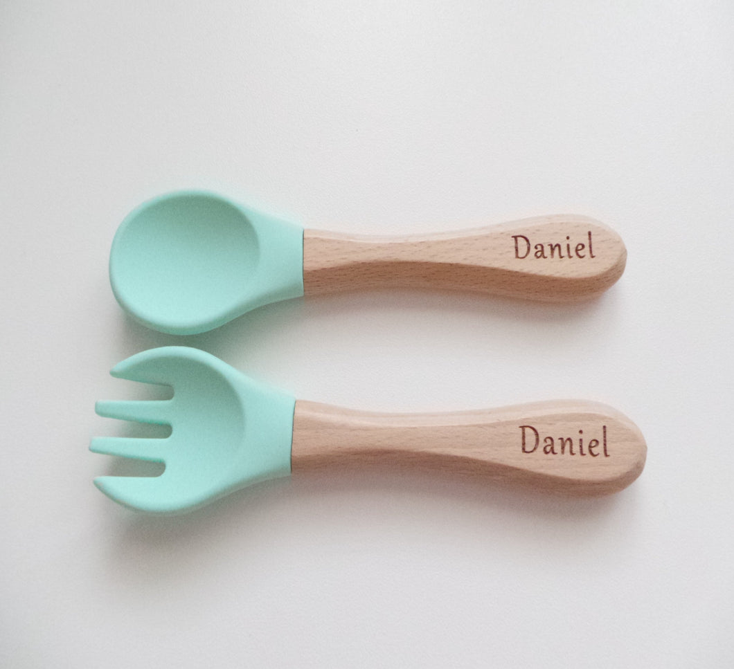 Baby cutlery Mint
