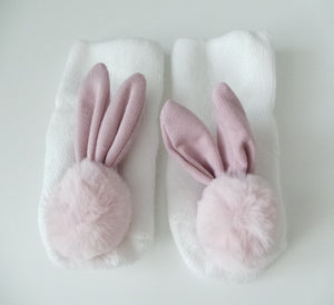 Easter Bunny baby socks