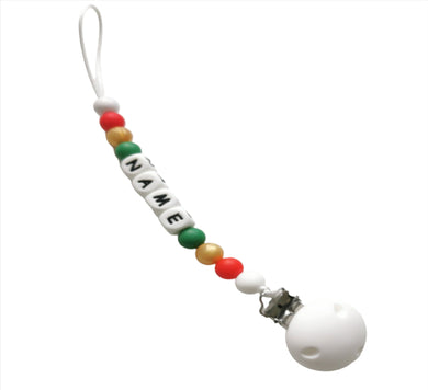 Personalised Christmas Dummy clip