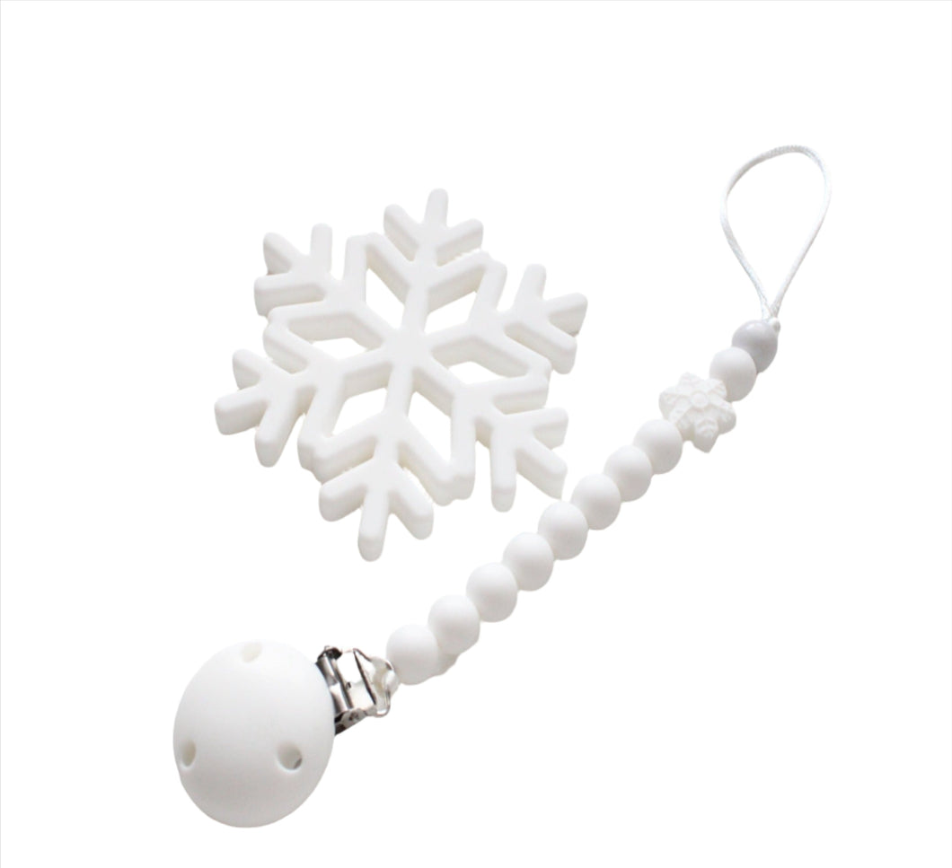 Christmas Baby Gift - White Snowflake