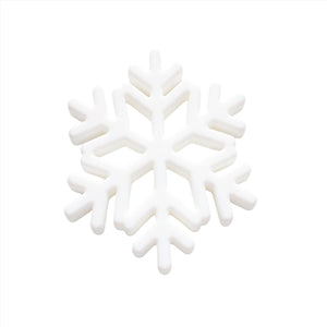White Snowflake Teether 