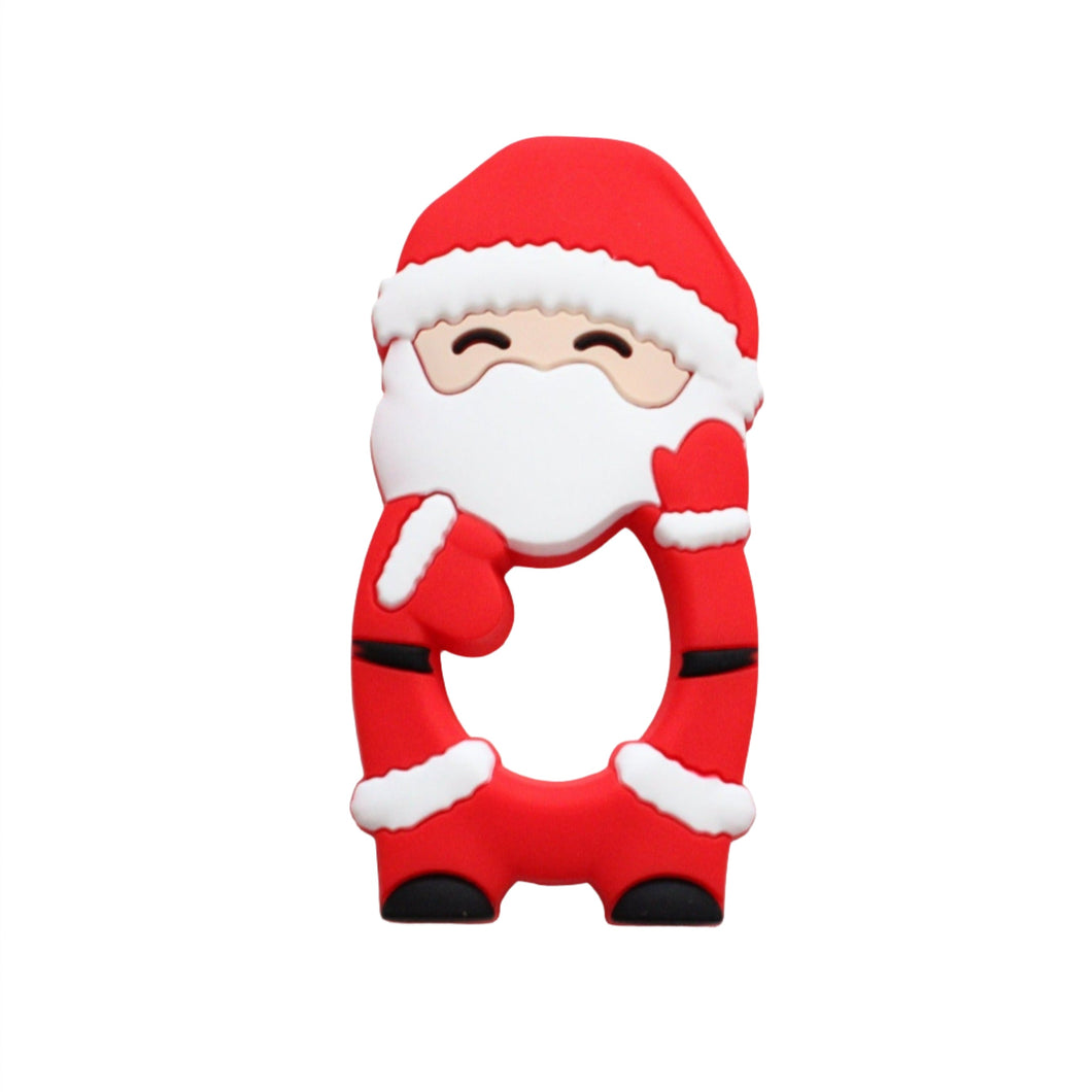 Santa silicone teether