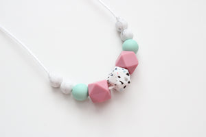 Teething necklace - Terrazzo