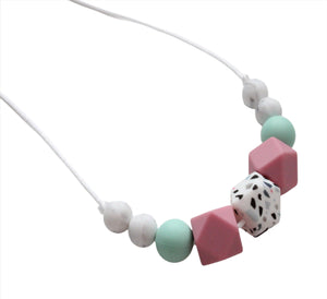 Teething necklace - Terrazzo 