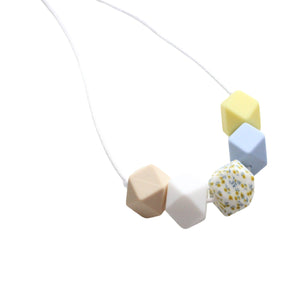 Spring Hexagon Necklace