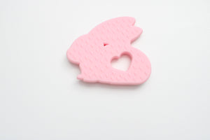 Cute Bunny Teether - Pink