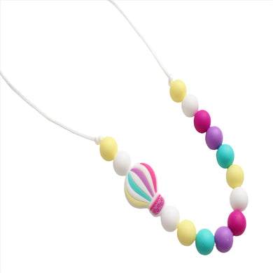 Kids Necklace - Purple Air Balloon