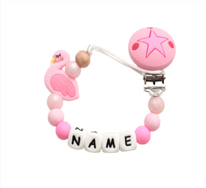 Pink Flamingo Dummy clip