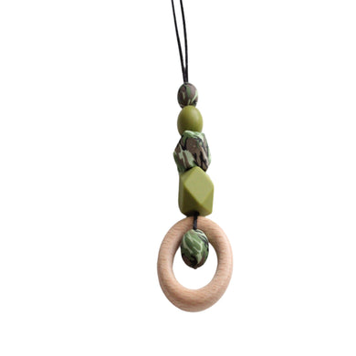 Camouflage & Khaki Nursing necklace