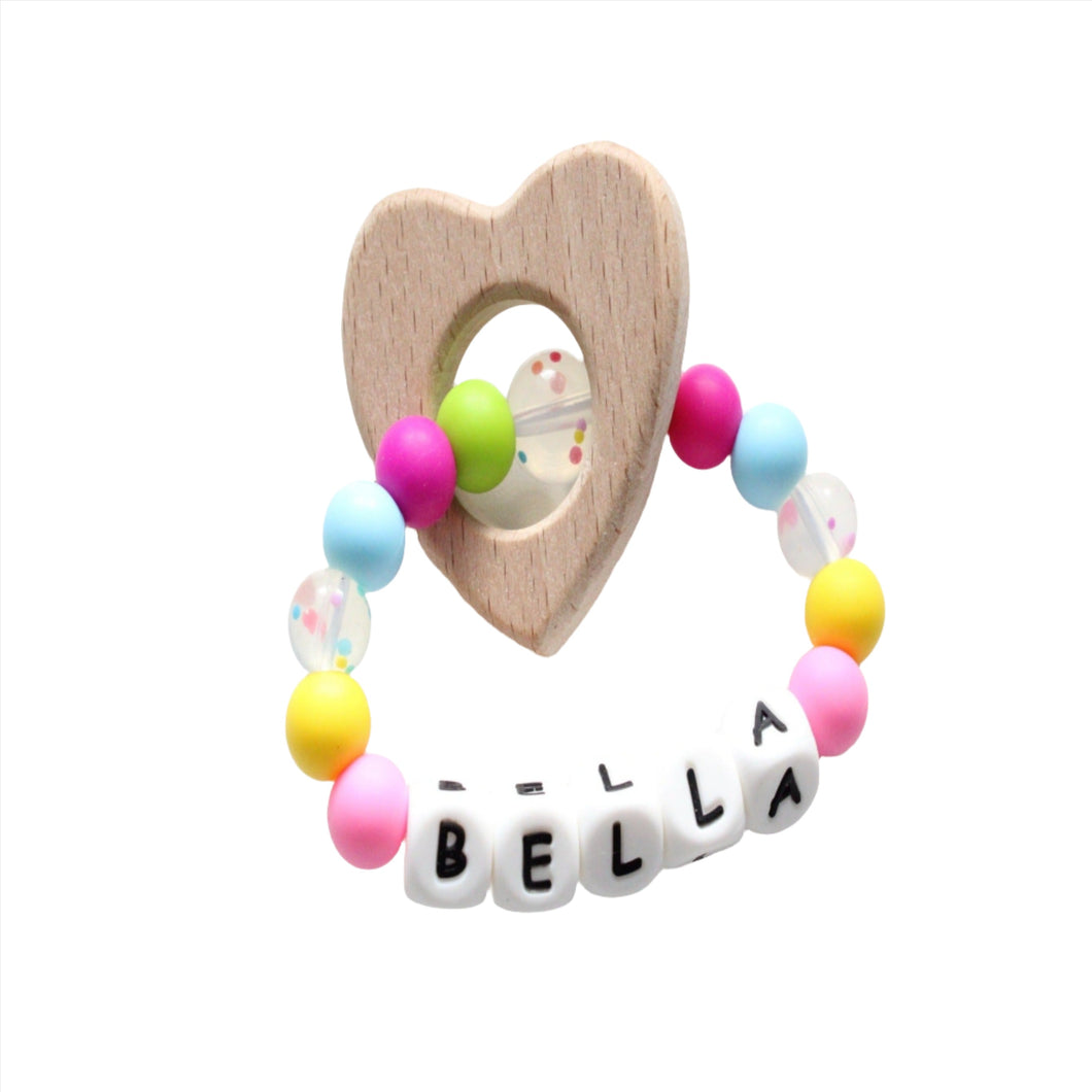 Bright Colours Teething ring