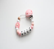 Load image into Gallery viewer, Pink Floral Dummy clip
