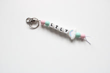 Load image into Gallery viewer, Personalised Key Ring- Rainbow
