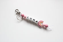 Load image into Gallery viewer, Personalised Key Ring- Rainbow
