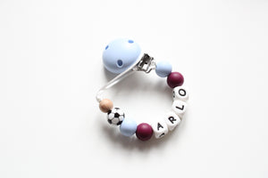 Personalised Football Dummy clip