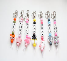 Load image into Gallery viewer, Children&#39;s Key ring - personalised
