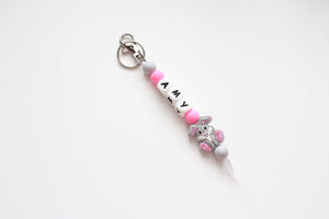 Personalised Animal Theme Key ring