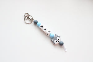 Personalised Animal Theme Key ring