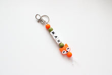 Load image into Gallery viewer, Personalised Animal Theme Key ring
