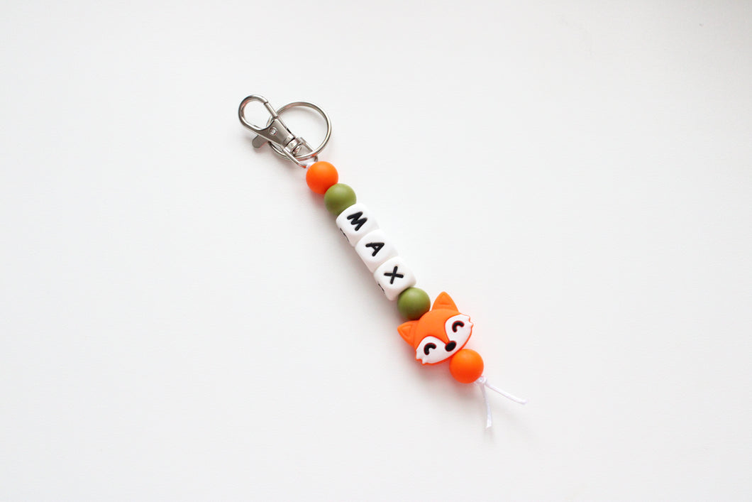 Personalised Animal Theme Key ring