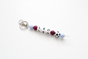 Personalised Football  Key Ring