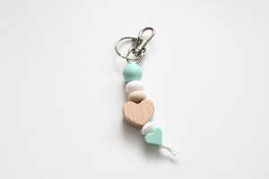 Engraved Heart Key ring