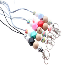 Load image into Gallery viewer, Personalised Beaded Lanyards
