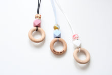 Load image into Gallery viewer, Personalised Engraved Teething Necklace
